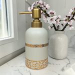 Ceramic Soap Dispenser Set