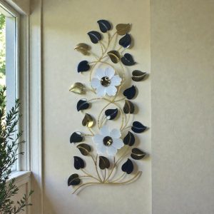 Vertical 3D Metal Wall Art