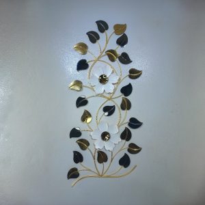 Vertical 3D Metal Wall Art