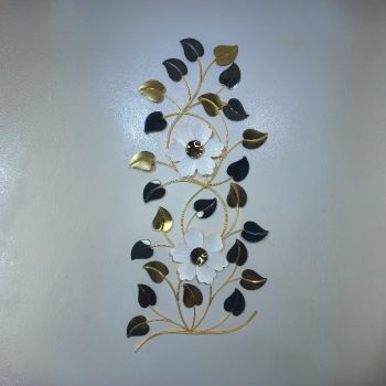 Vertical 3D Metal Wall Art