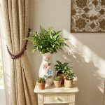 Ceramic Vase 3D Rose and Blossom