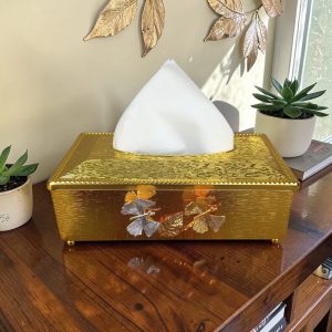 Leaf Tissue Box Cover