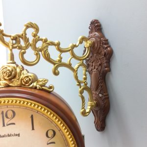 Double Sided Wall Clock