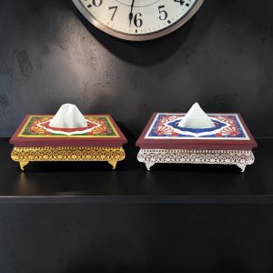 Wooden Tissue Box 