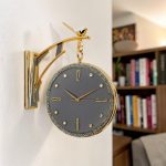 Double Sided Wall Clock
