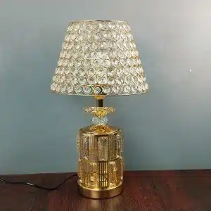 Modern Luxury Crystal Shade LampTable